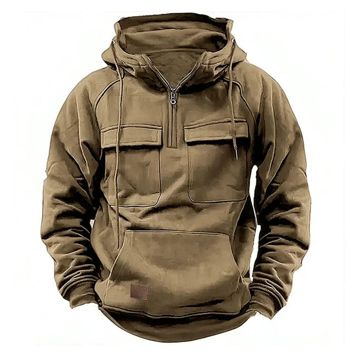 KYRON | Tactical Winter Hoodie with Half-Zip