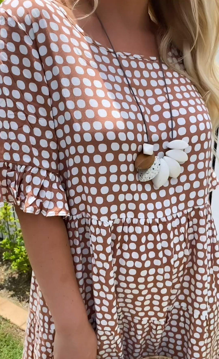 LYNDEN | Breezy Midi Dress with Everyday Elegance