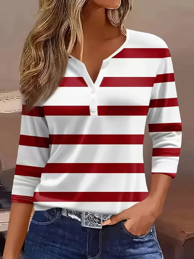 MARAIS | Nautical Stripe Everyday Top