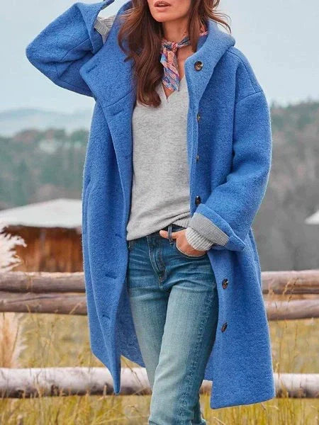 JENNY | Cozy Mid-Length Coat