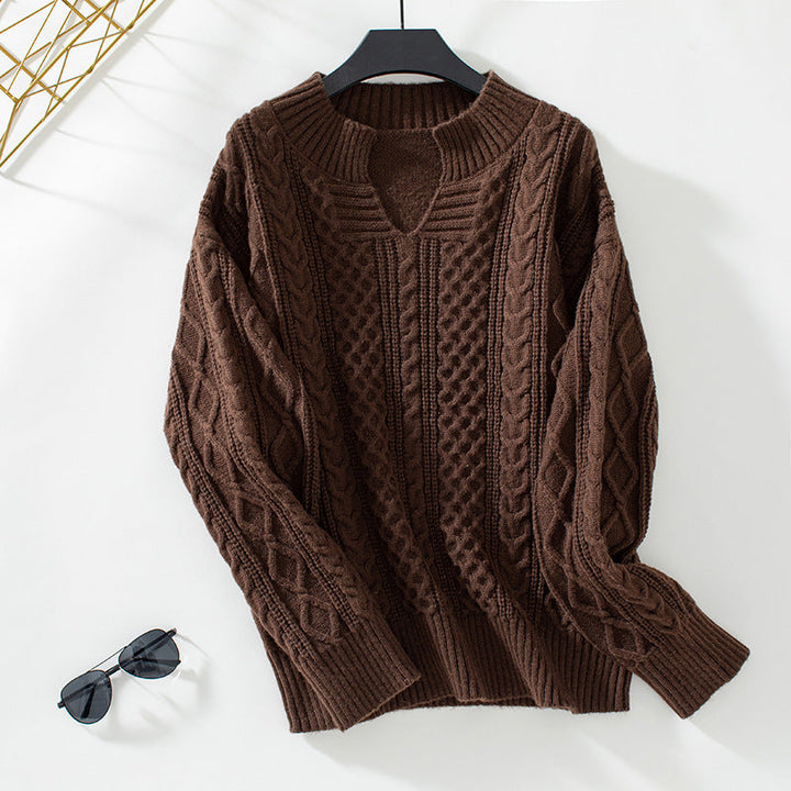 AURELIA | Classic Cable Sweater