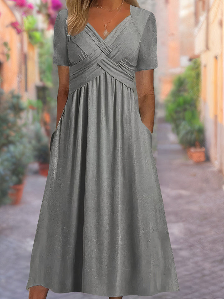 Aitana | Comfortable V-Neck Dress