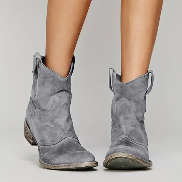 SIERRA | Western-Inspired Ankle Boots