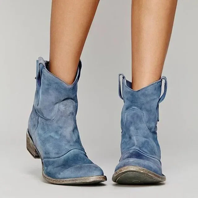 SIERRA | Western-Inspired Ankle Boots