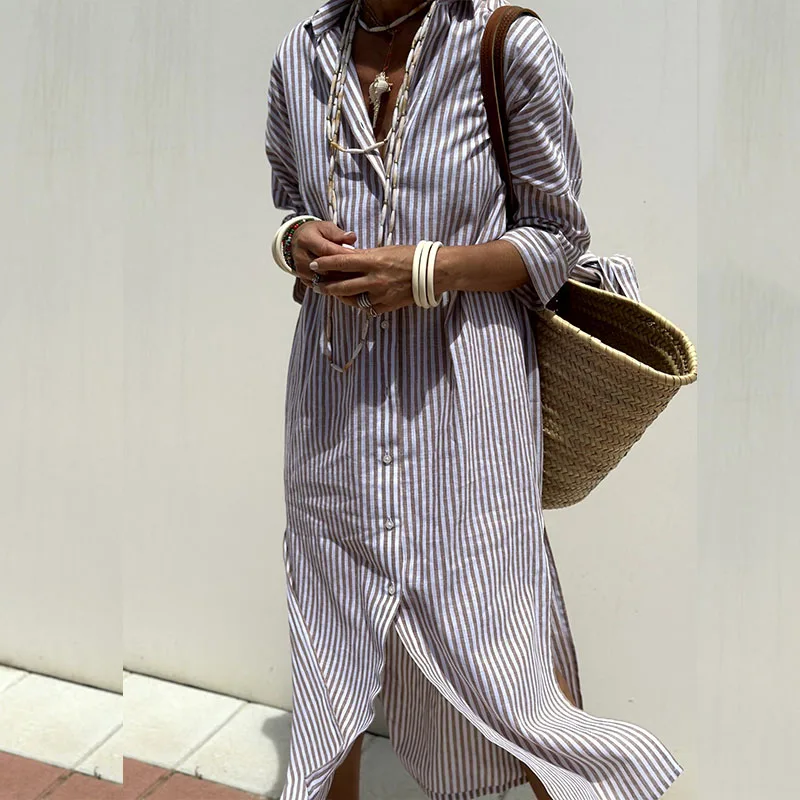 Olene | Striped Dress Shirt