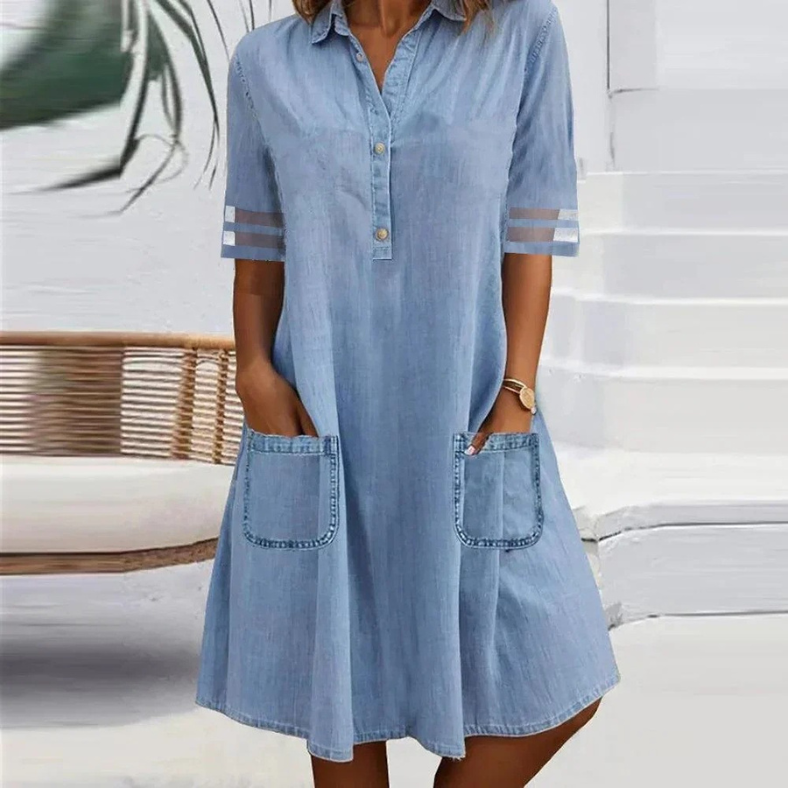 RYLEE | Everyday Denim Shirt Dress