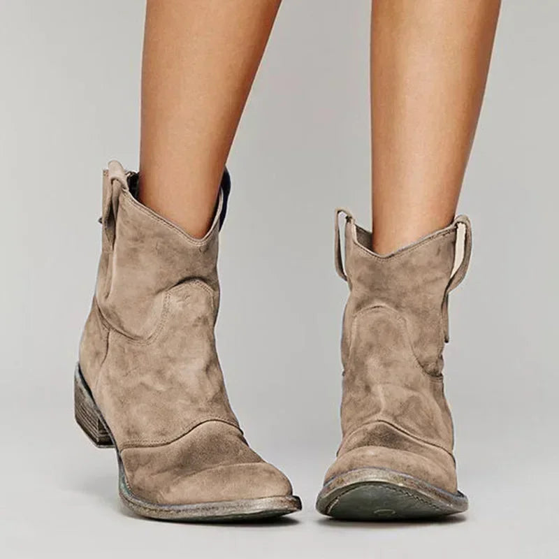 SIERRA | Western-Inspired Ankle Boots