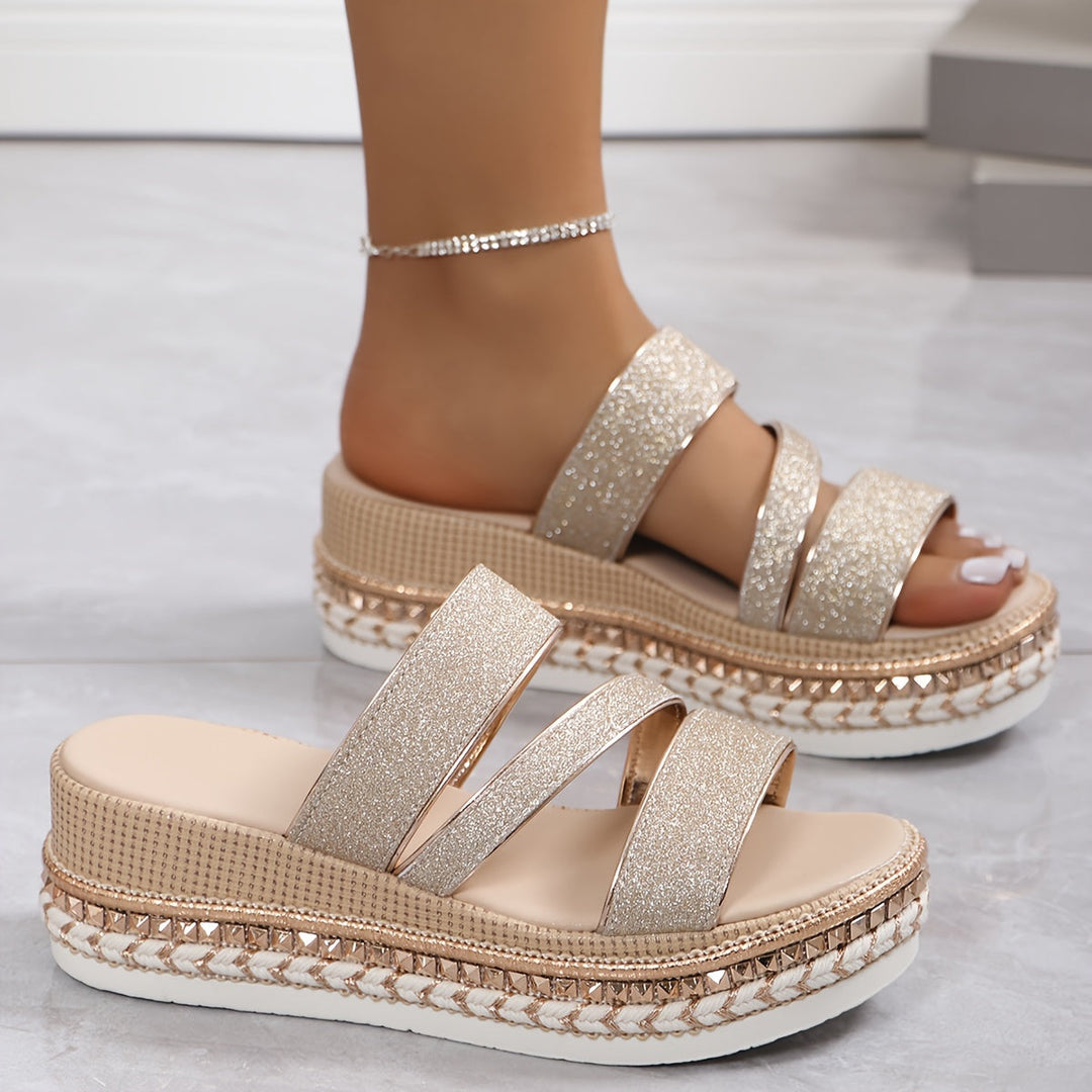 Floella | Comfortable Wedge Sandals