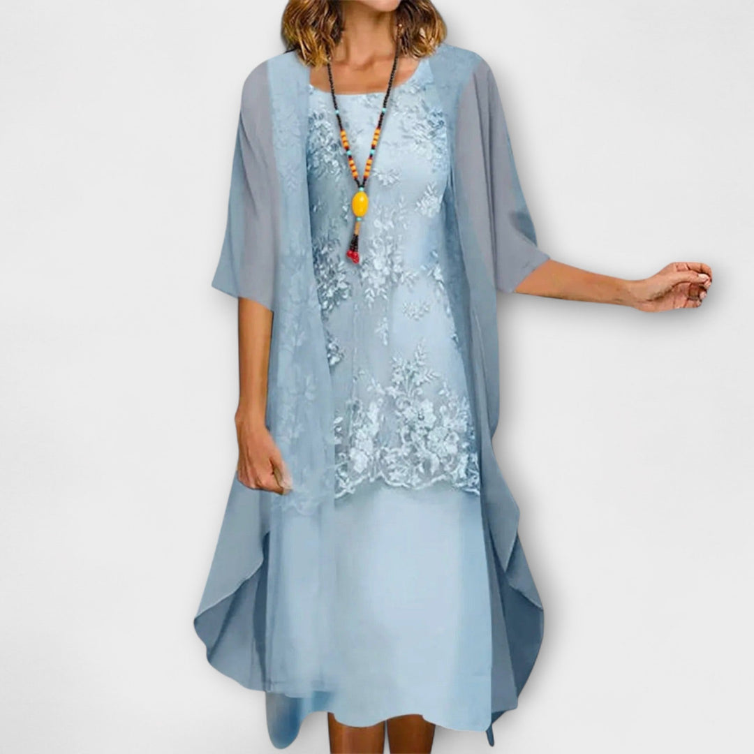 CALLISTA | Elegant Knee-Length Dress