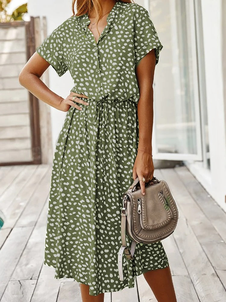 ISLA | Flowy Summer Midi Dress