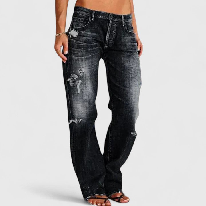 ANETTE | Chic Wide-Leg Jeans for Everyday Comfort