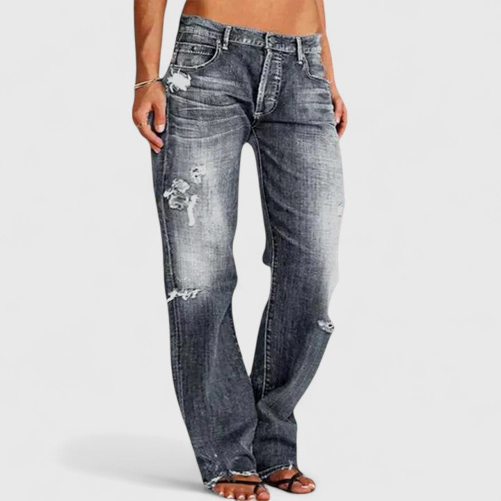 ANETTE | Chic Wide-Leg Jeans for Everyday Comfort
