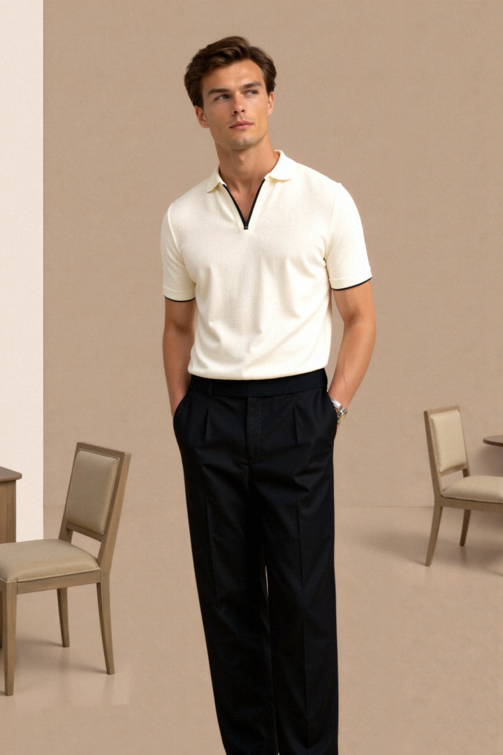 Ulysses | Contrast Slim Fitted Polo