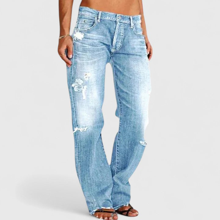 ANETTE | Chic Wide-Leg Jeans for Everyday Comfort