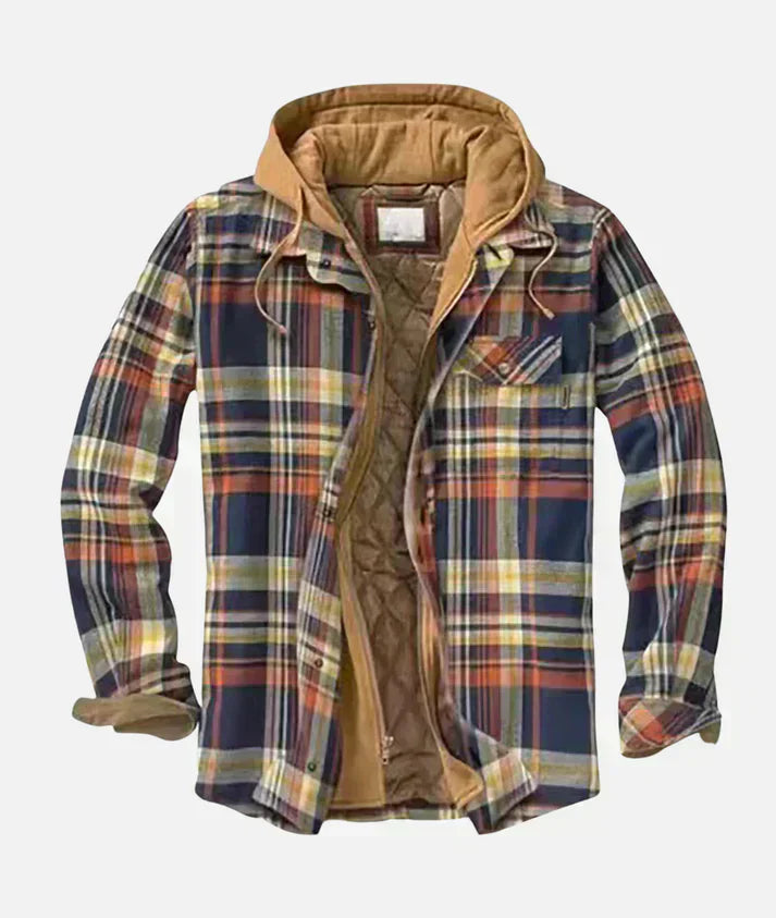 DARIUS | Classic Patchwork Plaid Jacket
