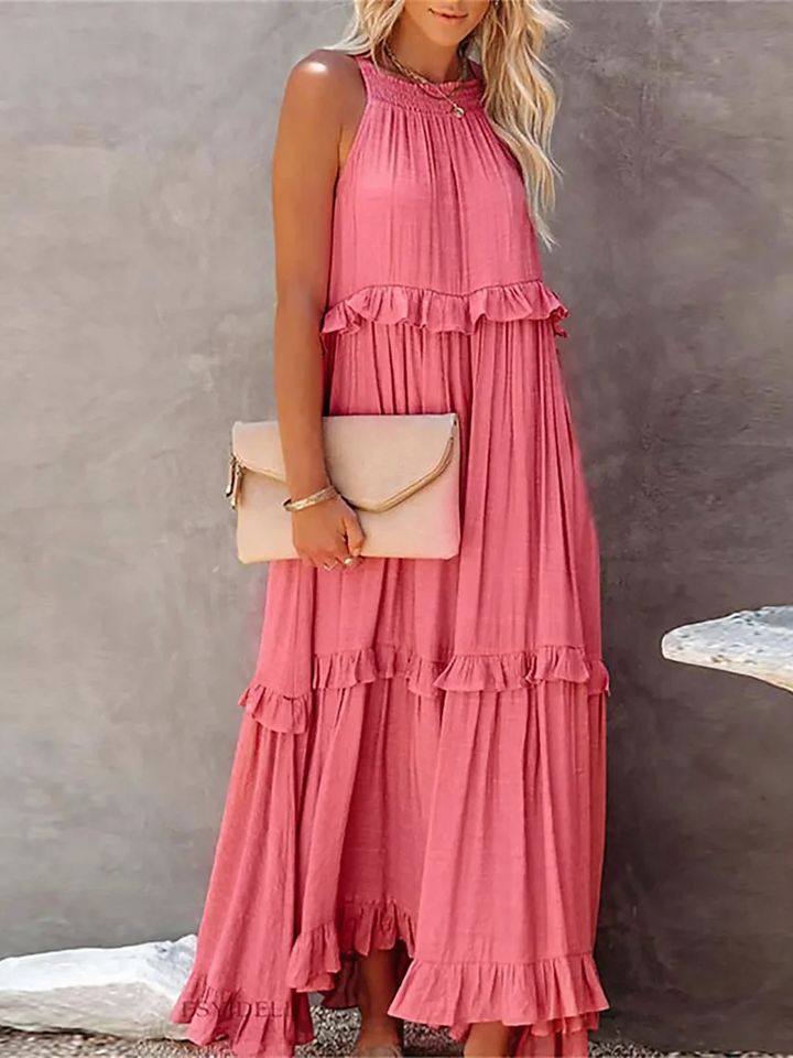 Betania | Ruffle Breeze Maxi Dress