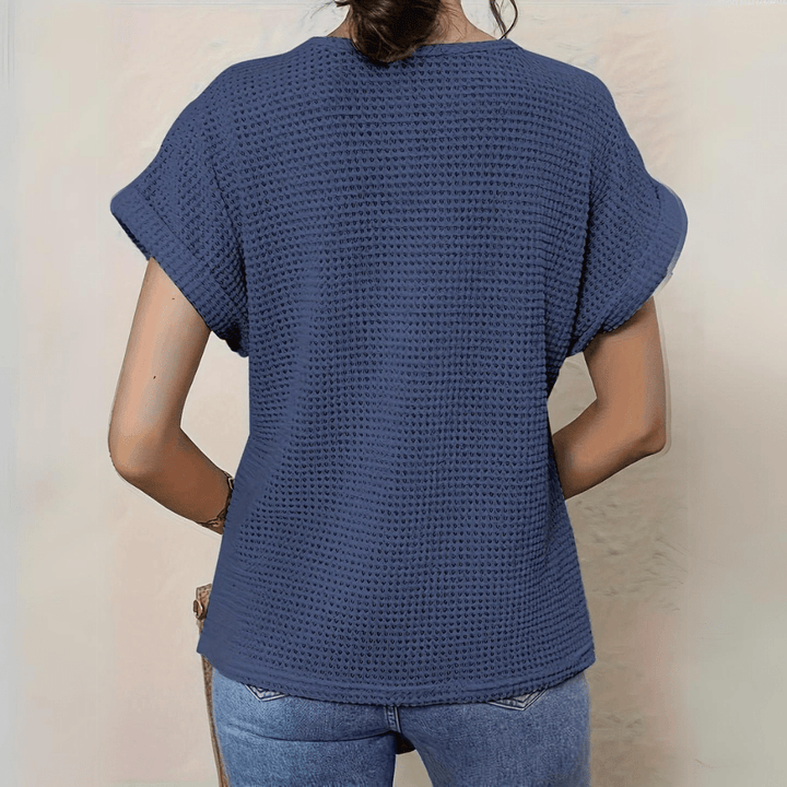 ISLA | Lace Detail Blouse with Island Flair