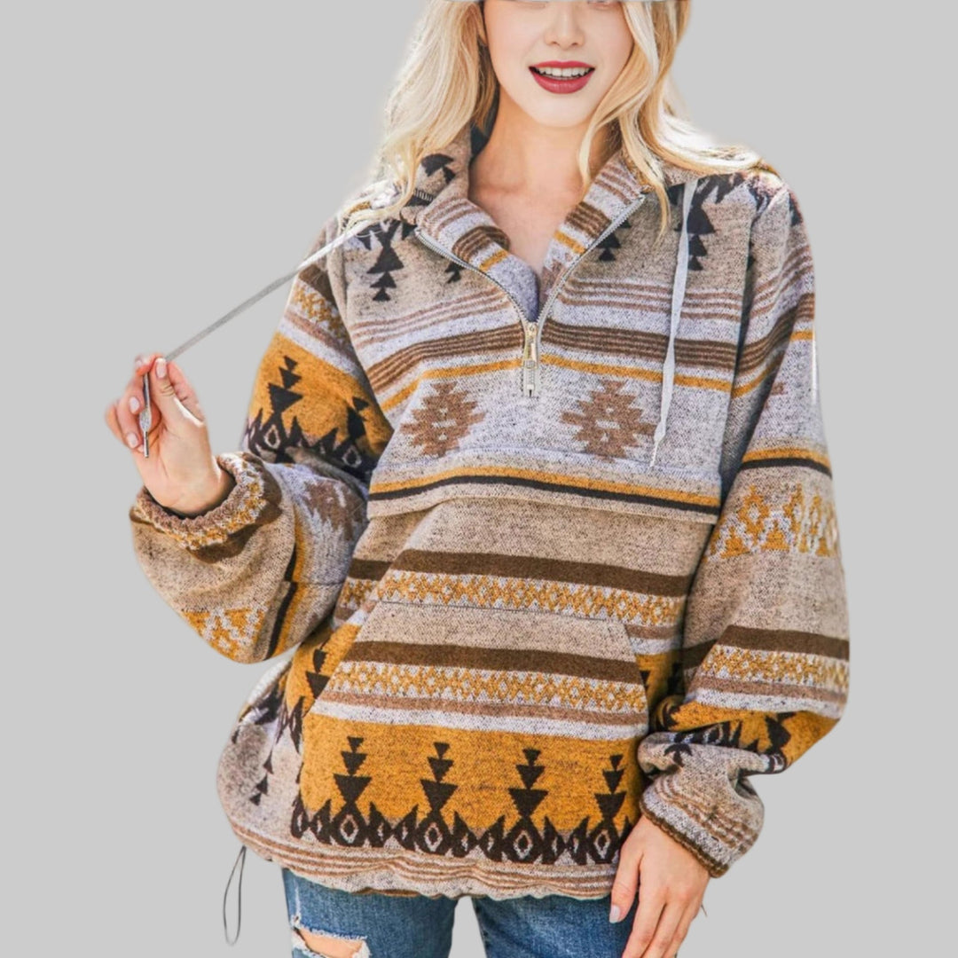 ARIA | Oversized Zip-Up Hoodie