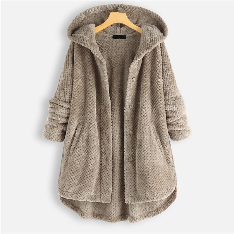 FELORIA | Winter Hooded Fleece Coat