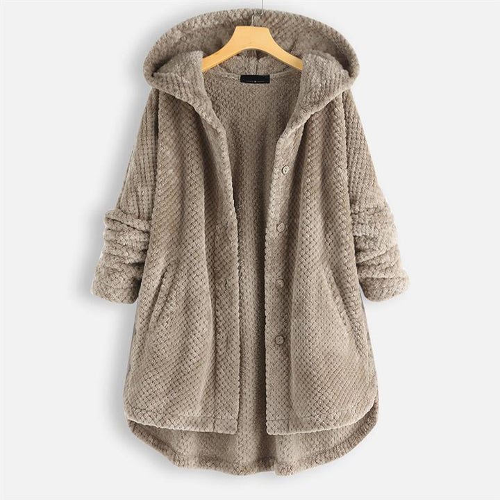 FELORIA | Winter Hooded Fleece Coat