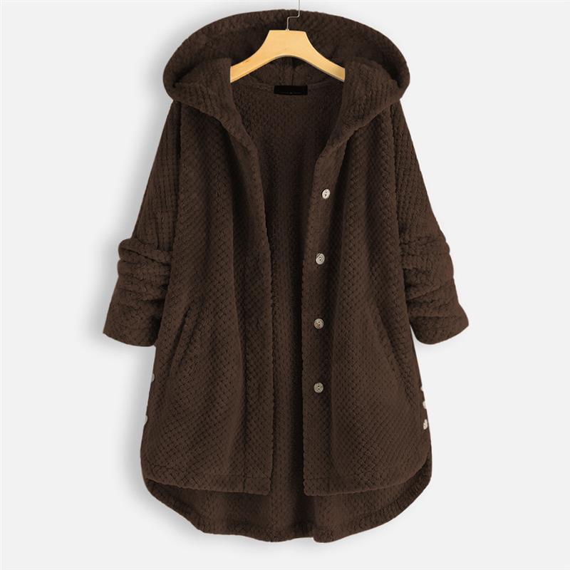 FELORIA | Winter Hooded Fleece Coat