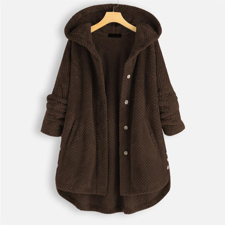 FELORIA | Winter Hooded Fleece Coat