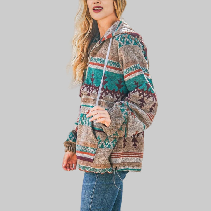 ARIA | Oversized Zip-Up Hoodie