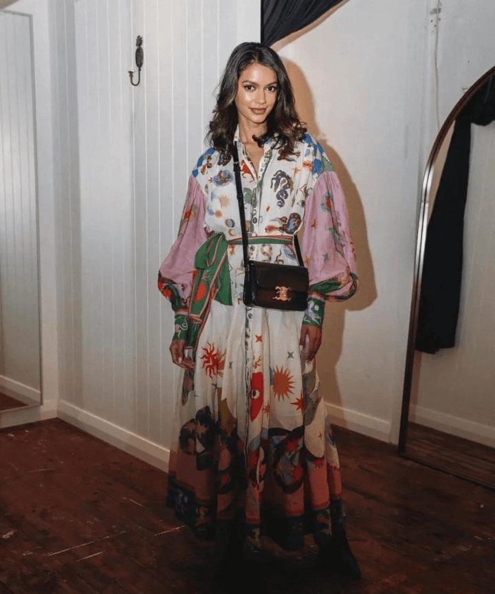 MADELINE | Elegant Maxi Dress with Timeless Flair