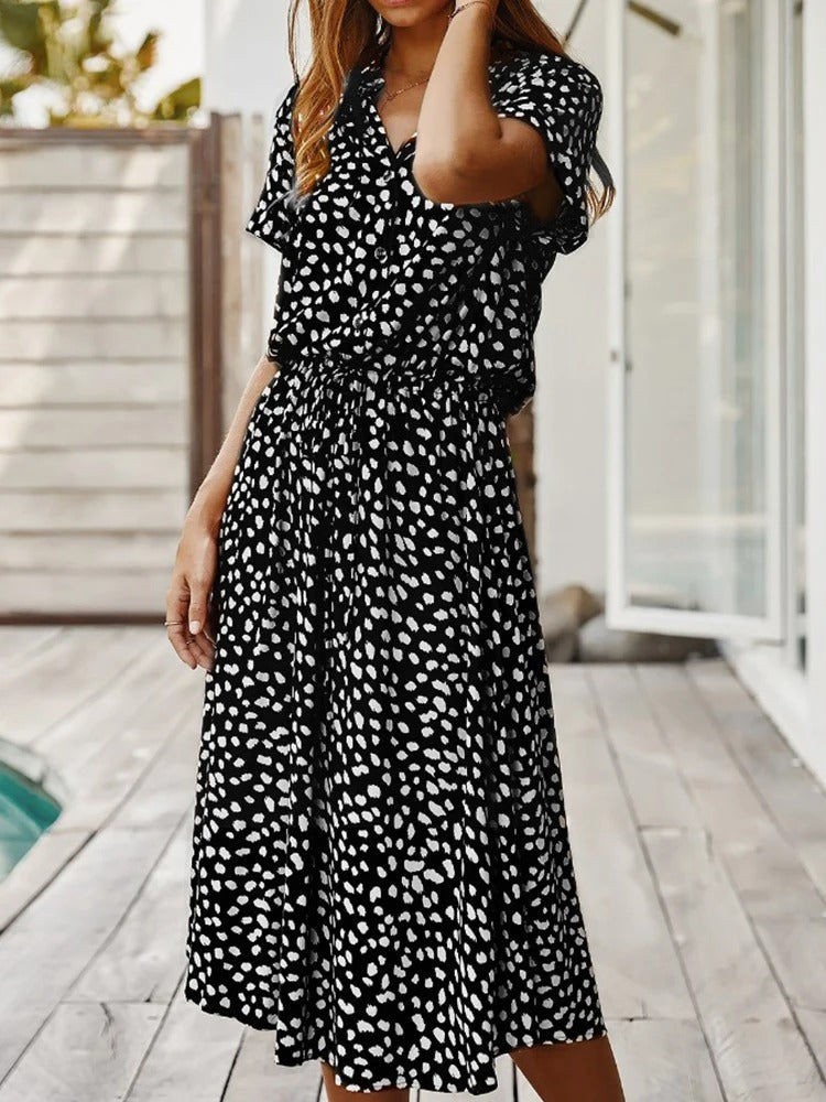 ISLA | Flowy Summer Midi Dress