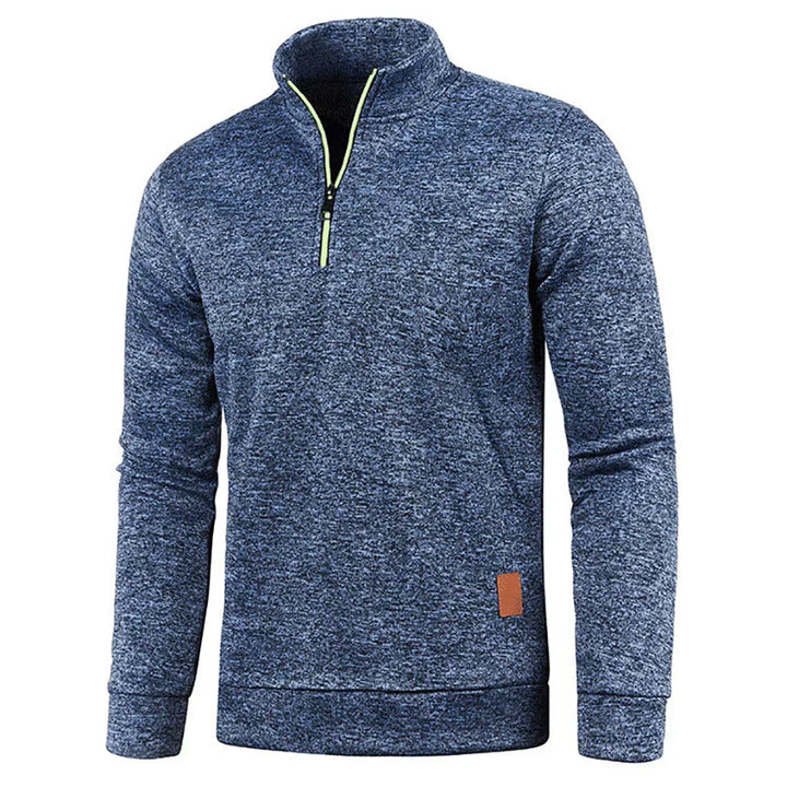 EVANDER | Half Zip Sweatshirt with Modern Edge