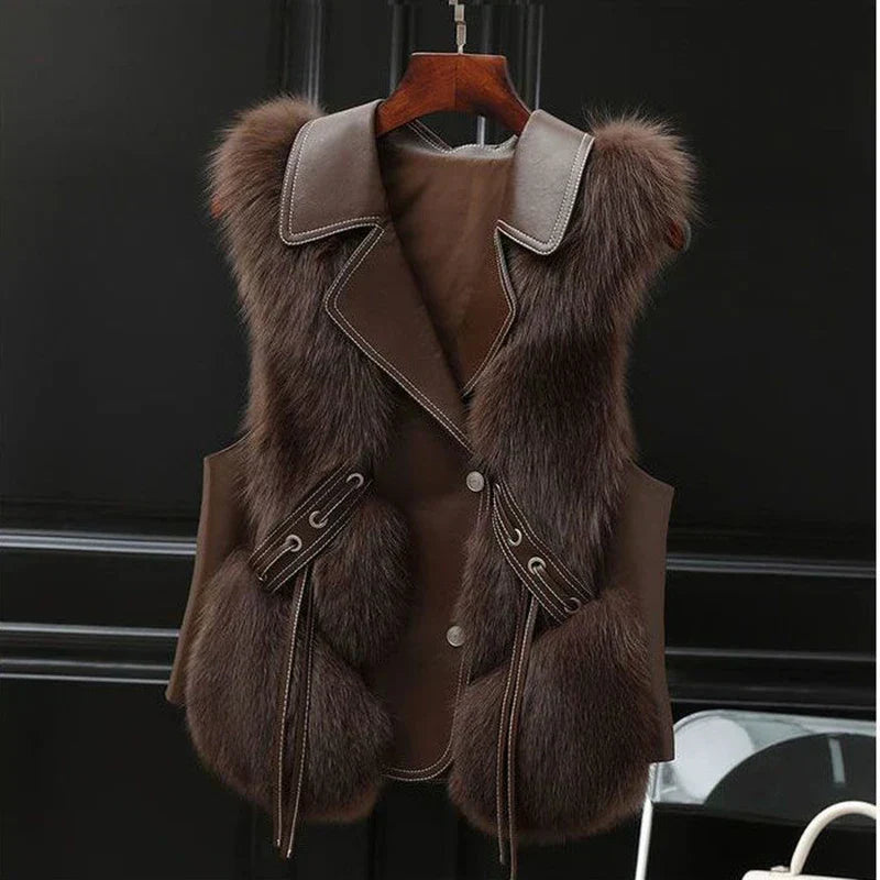VALERIS | Regal Faux Fur Vest