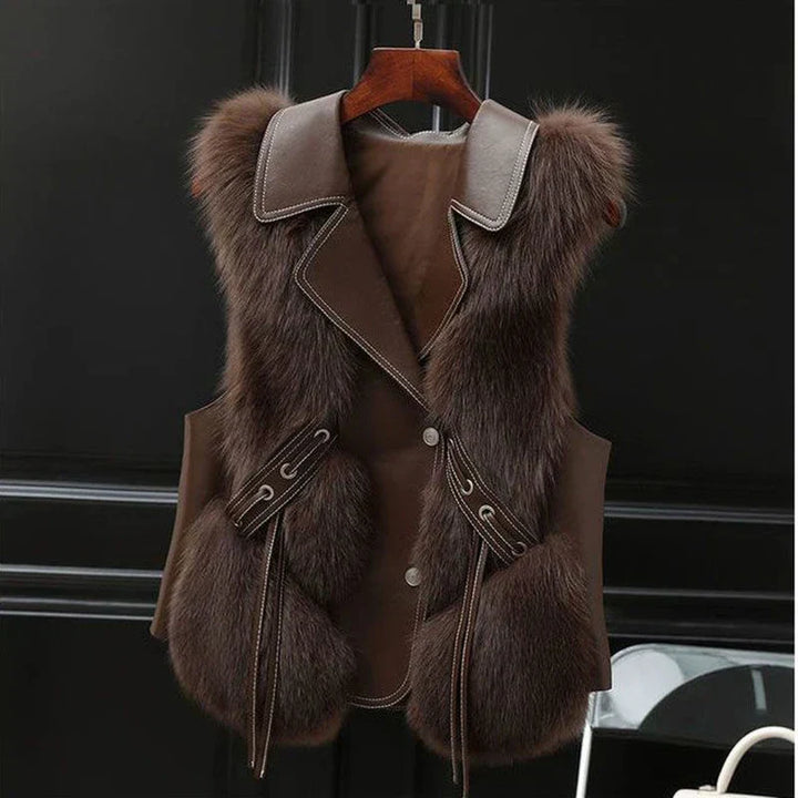 VALERIS | Regal Faux Fur Vest