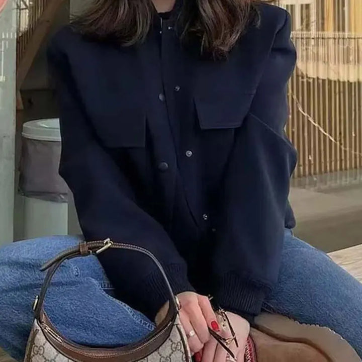 Mia™ - Vintage Bomber Jacket