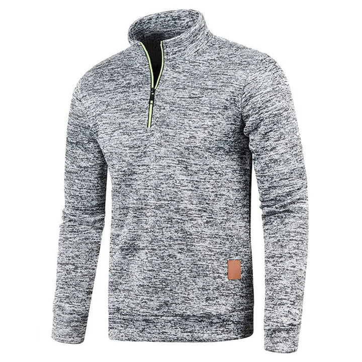 EVANDER | Half Zip Sweatshirt with Modern Edge
