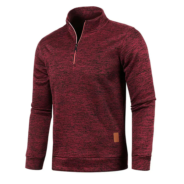 EVANDER | Half Zip Sweatshirt with Modern Edge