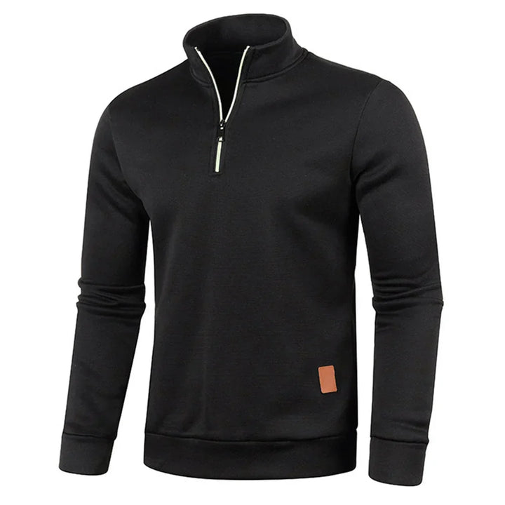 EVANDER | Half Zip Sweatshirt with Modern Edge