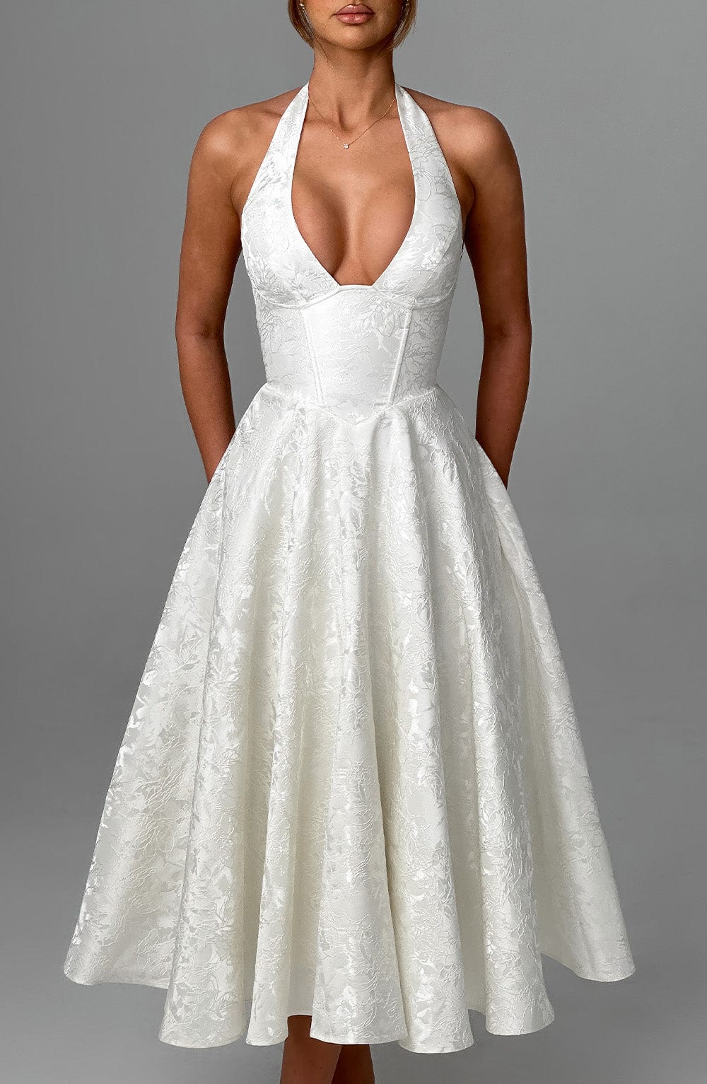 Crystal | Romantic Midi Dress