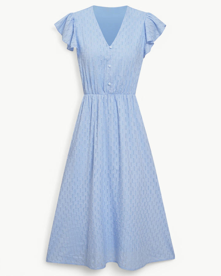 Orly｜V-neck Midi Dress