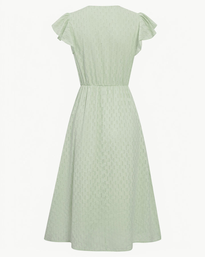 Orly｜V-neck Midi Dress