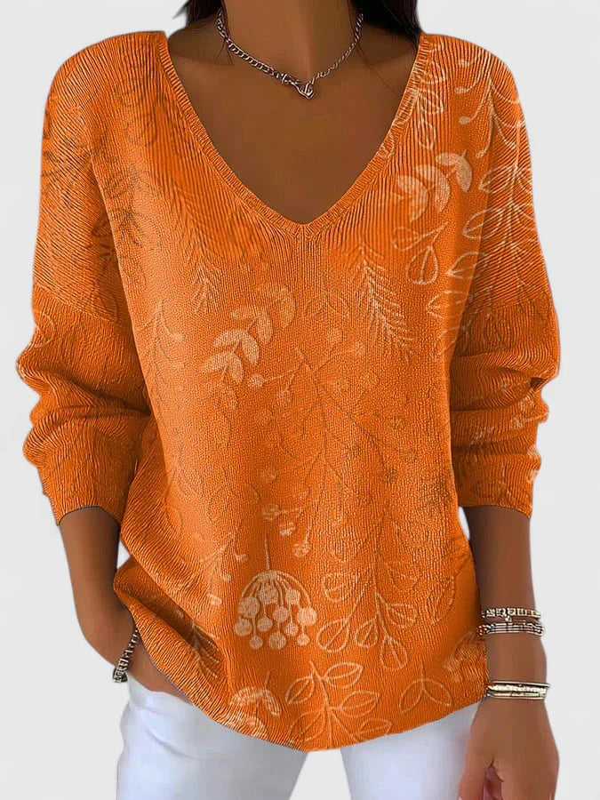 ALENYA | Autumn V-Neck Top