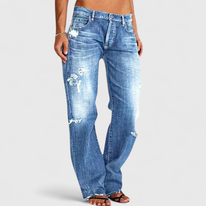 ANETTE | Chic Wide-Leg Jeans for Everyday Comfort