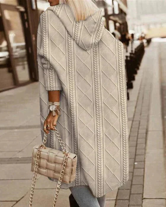 ANAREL | Long Hooded Cardigan