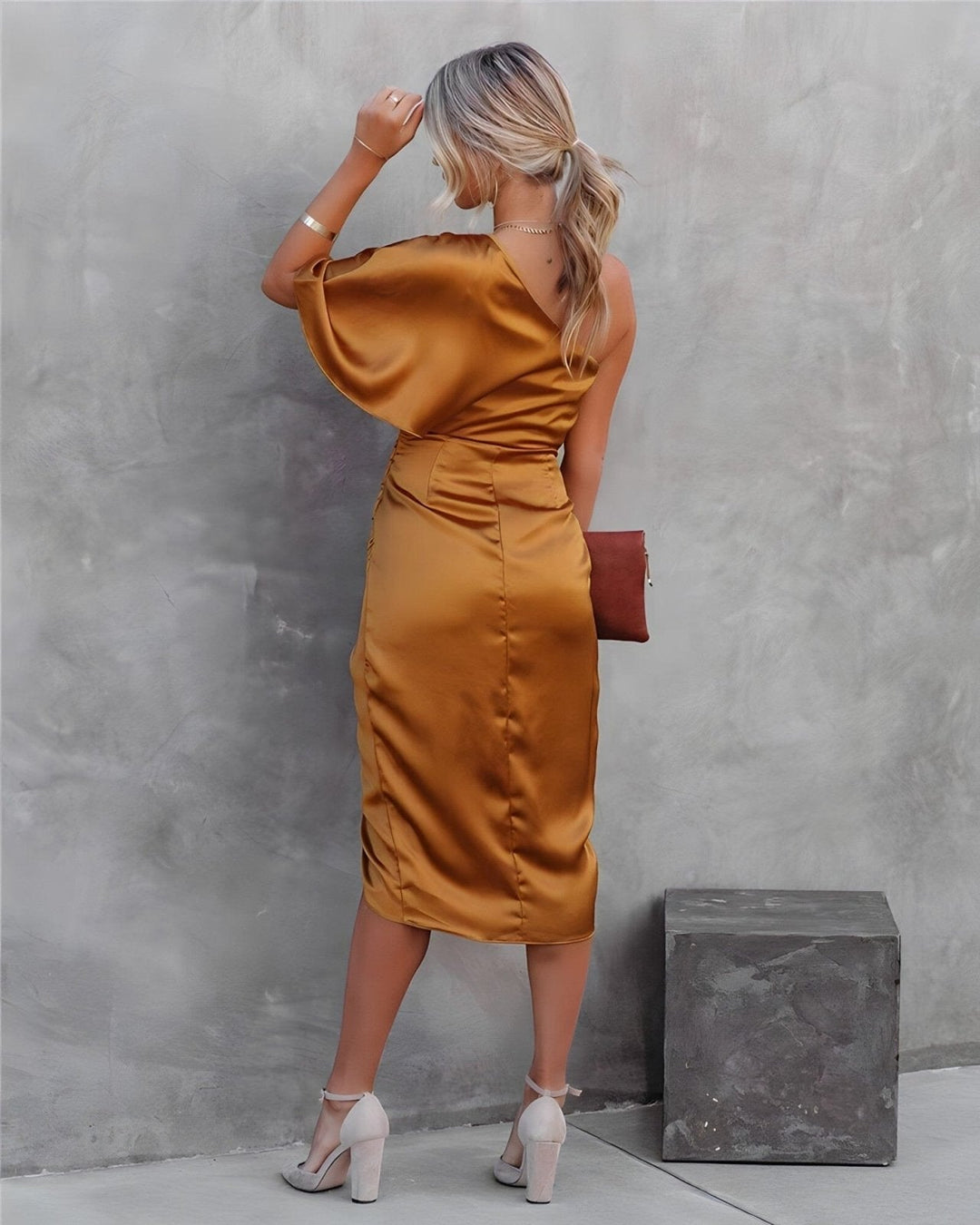 Dhalia | Asymmetric Elegant Dress