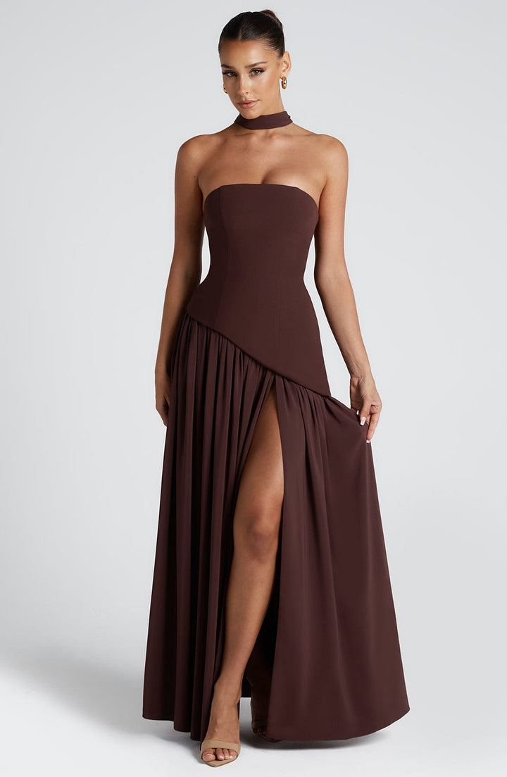 Tisha | Elegant Bold Maxi Dress