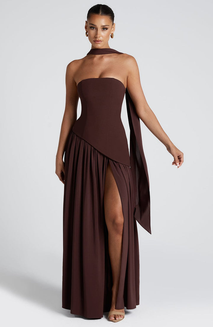 Tisha | Elegant Bold Maxi Dress