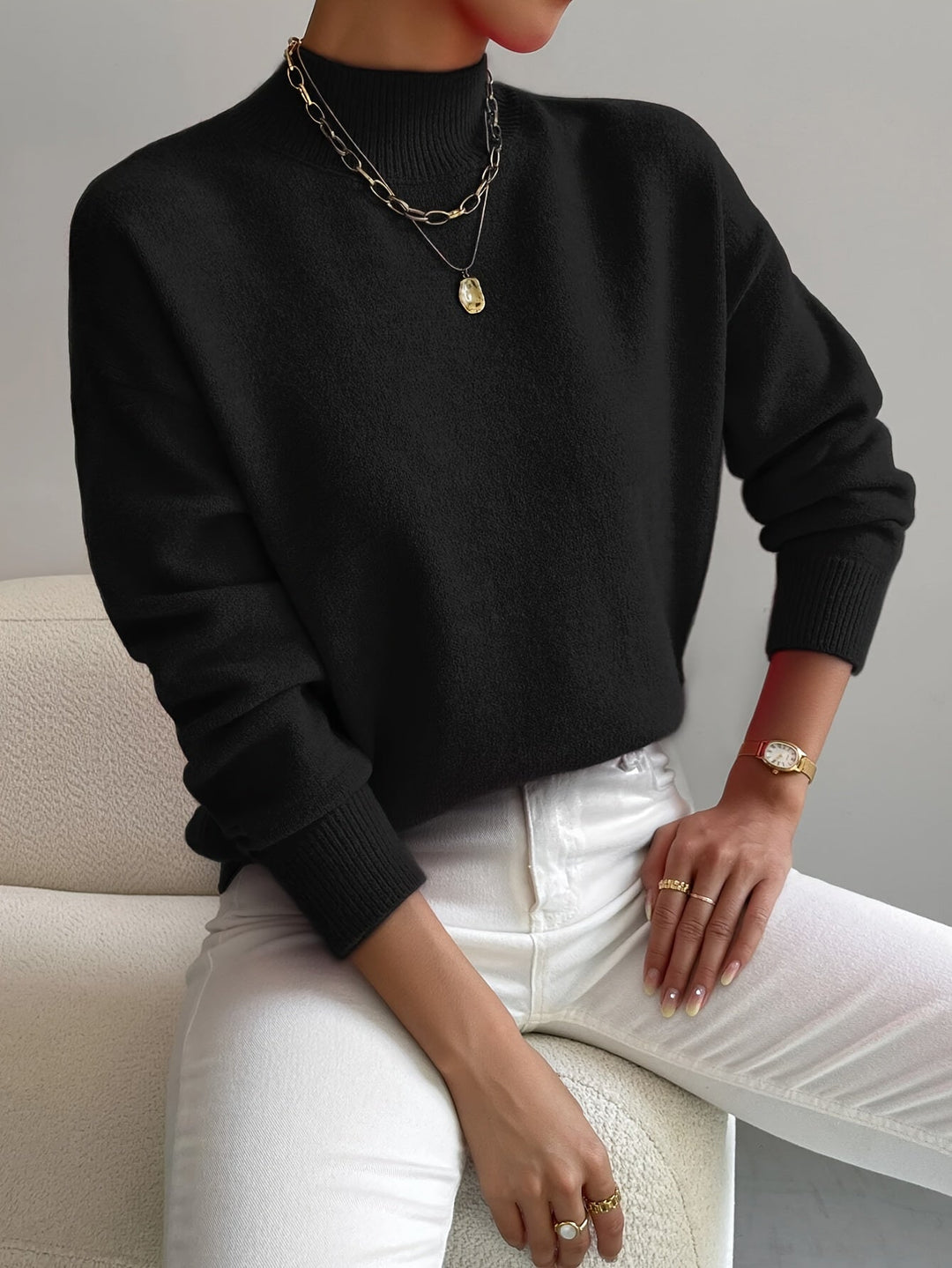 SERAPHINA | Elegant Turtleneck Sweater