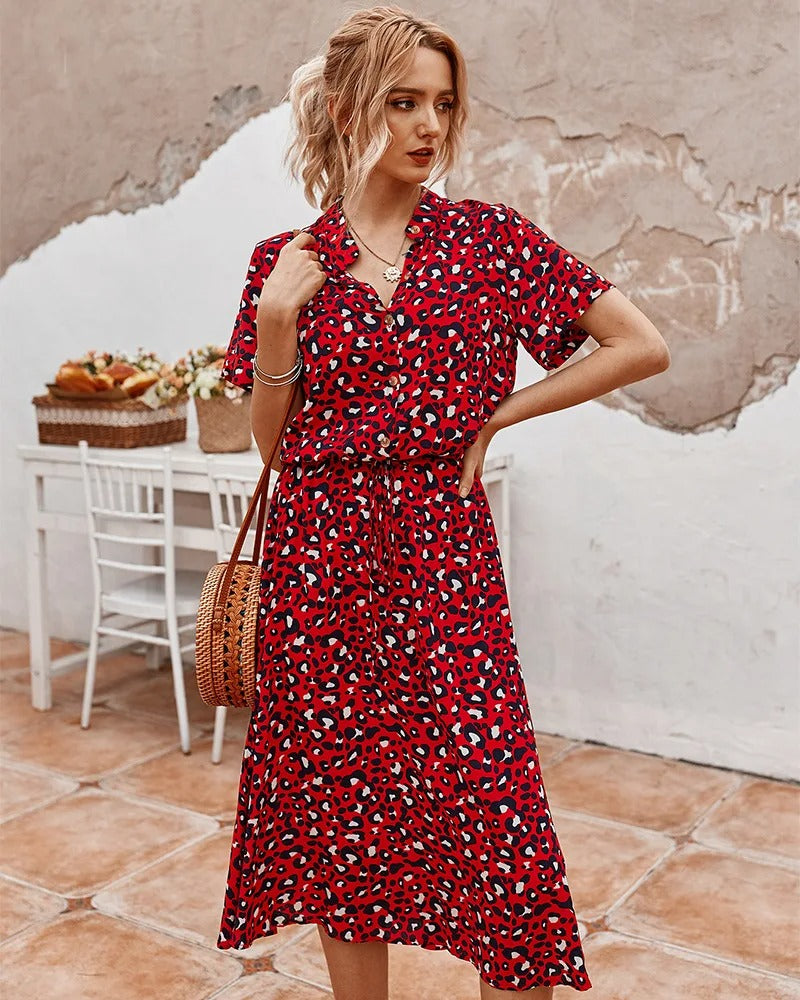 ISLA | Flowy Summer Midi Dress