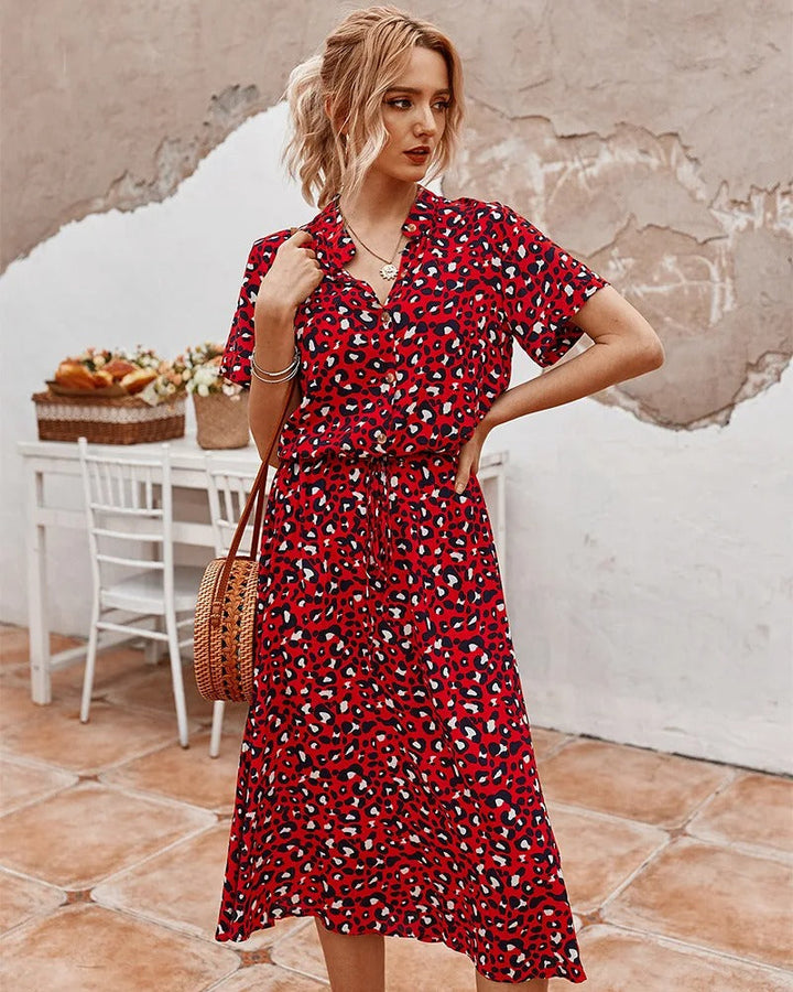 ISLA | Flowy Summer Midi Dress