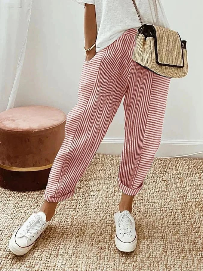 MAVI | Striped Relaxed Pants