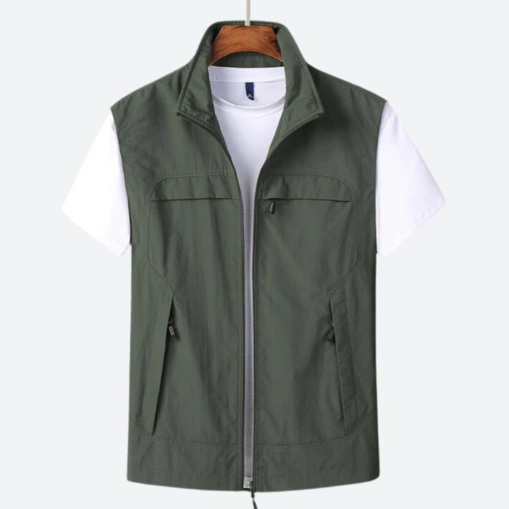 DAELIN | Utility Zipper Gilet
